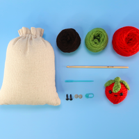 Strawberry Crochet Kit & Pattern