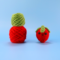 Strawberry Crochet Kit & Pattern