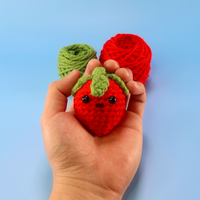 Strawberry Crochet Kit & Pattern