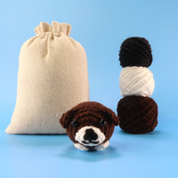 Terrier Dog Crochet Kit & Pattern