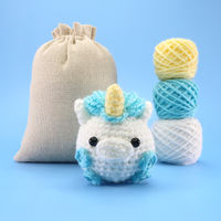 Unicorn Ball Crochet Kit & Pattern