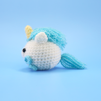 Unicorn Ball Crochet Kit & Pattern