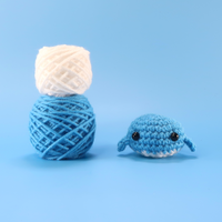 Whale Crochet Kit & Pattern