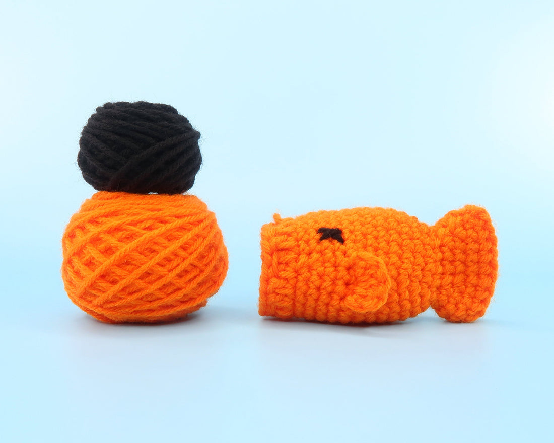 Fish Pouch Bag Crochet Kit & Pattern
