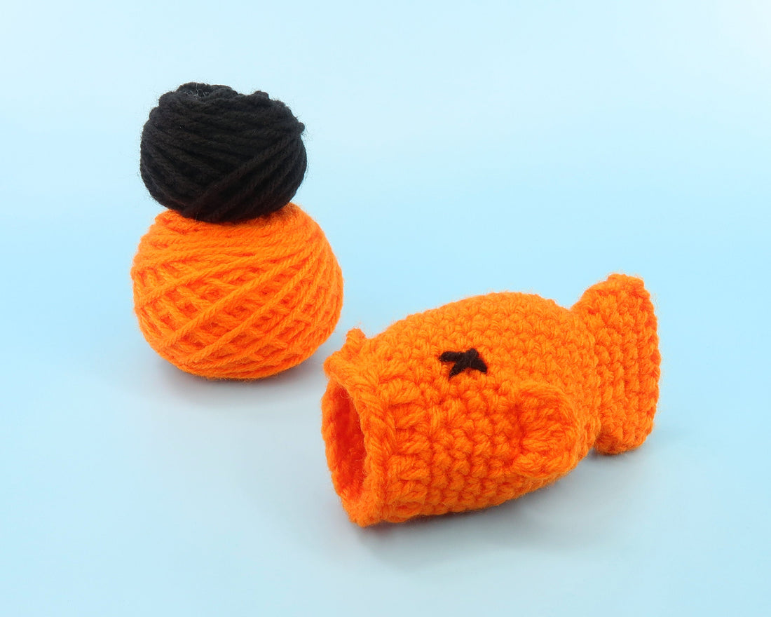 Fish Pouch Bag Crochet Kit & Pattern