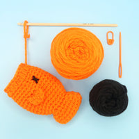 Fish Pouch Bag Crochet Kit & Pattern