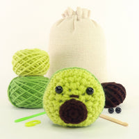 Avocado Crochet Kit & Pattern