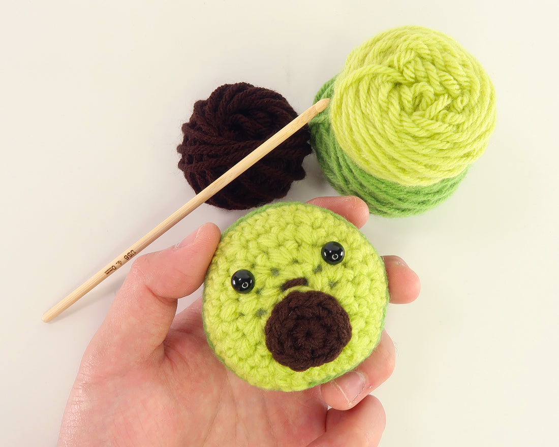 Avocado Crochet Kit & Pattern