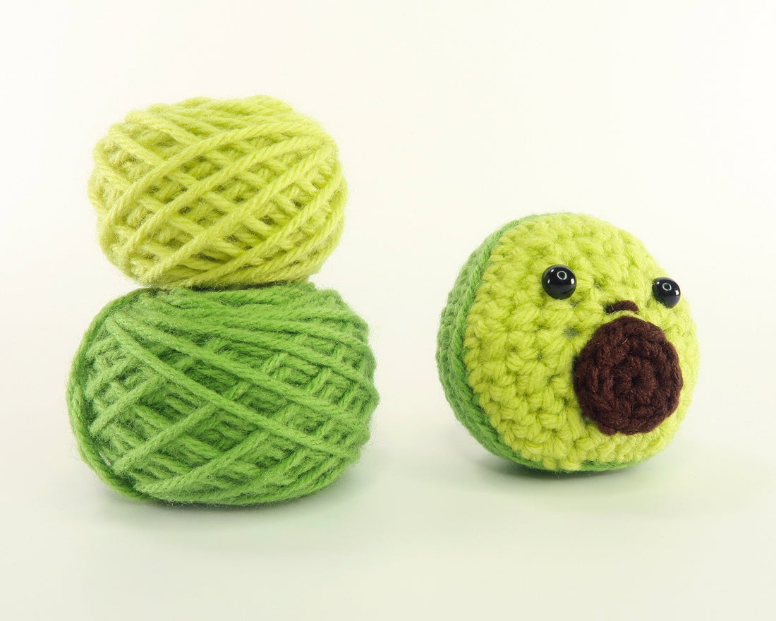 Avocado Crochet Kit & Pattern
