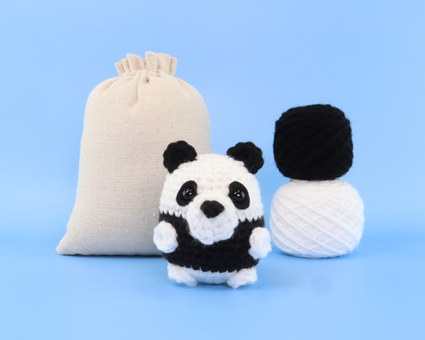 Boba The Panda Crochet Kit