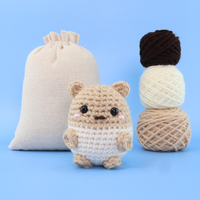 Cashew The Hamster Crochet Kit