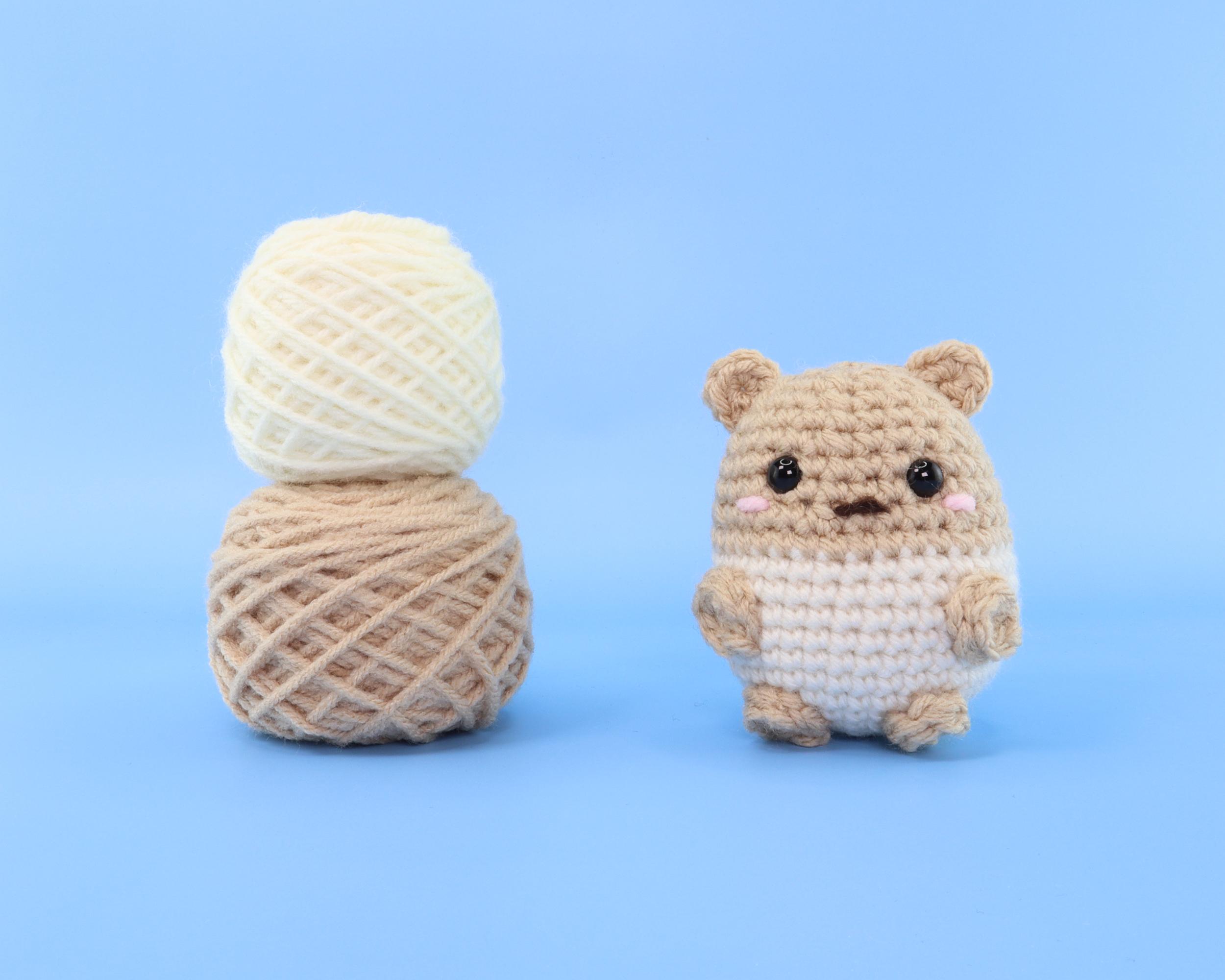 Cashew The Hamster Crochet Kit