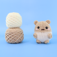 Cashew The Hamster Crochet Kit