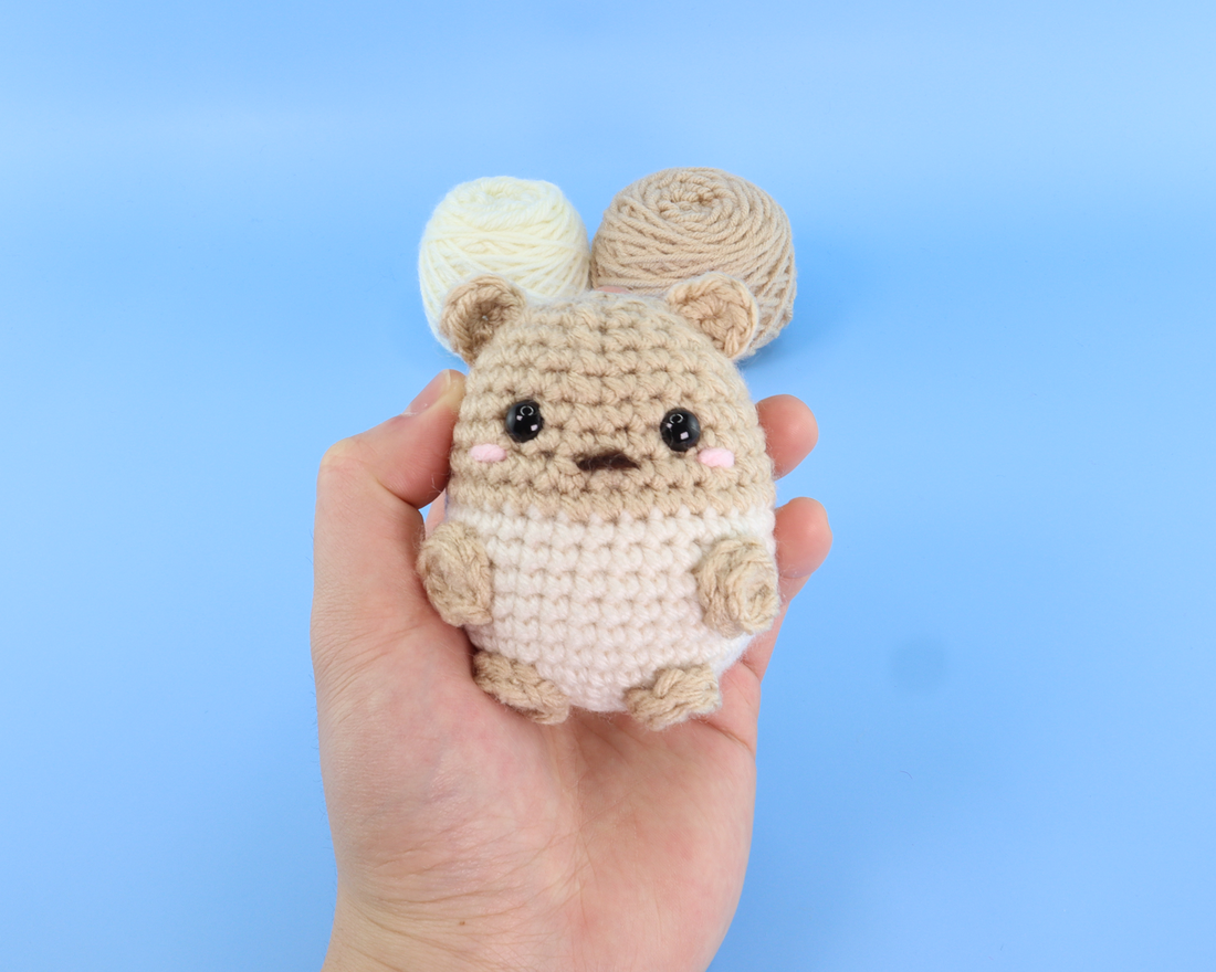 Cashew The Hamster Crochet Kit