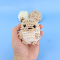 Cashew The Hamster Crochet Kit