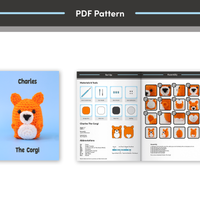 Charles The Corgi Crochet Pattern & Video