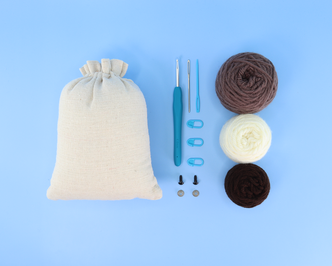 Cocoa The Bear Crochet Kit