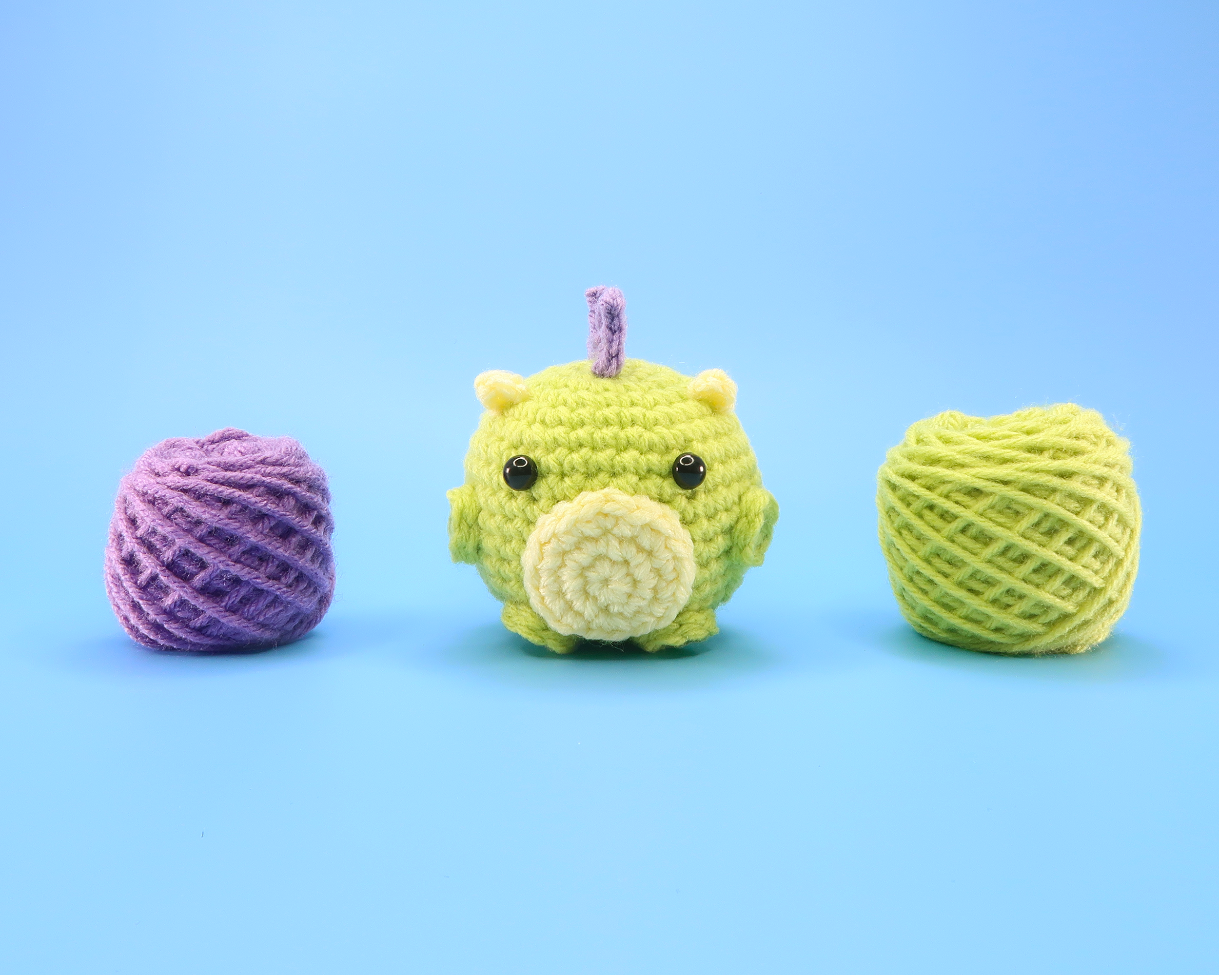 Dinozilla Ball Crochet Kit 🦖