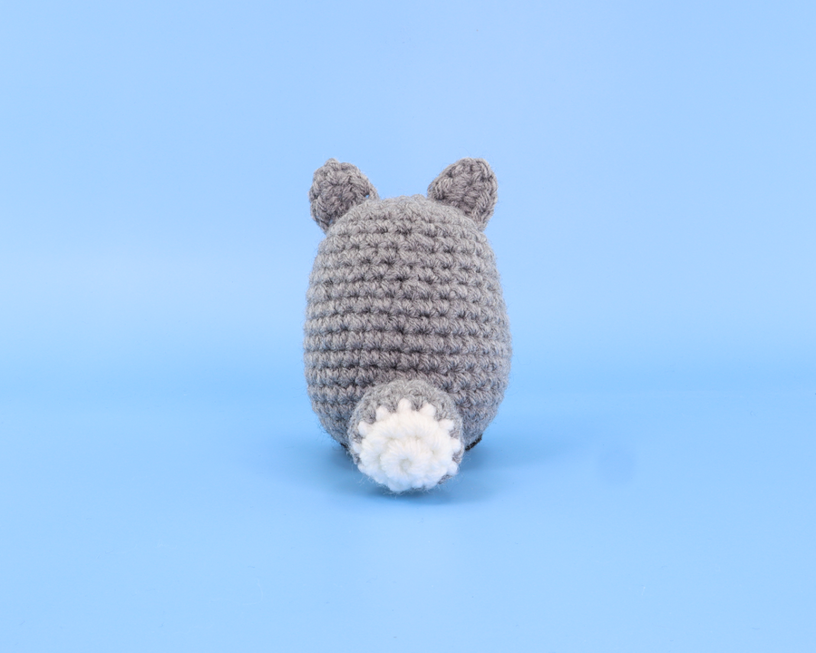 Earl The Grey Wolf Crochet Kit