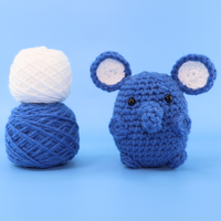 Elly The Elephant Crochet Kit