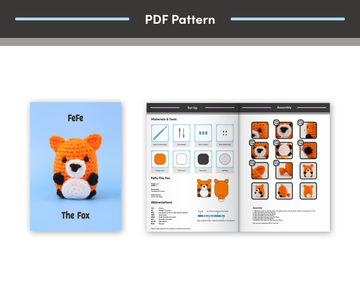 FeFe The Fox Crochet Pattern & Video