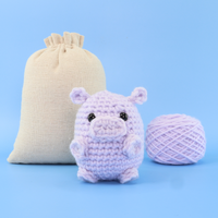 Hannah The Hippo Crochet Kit