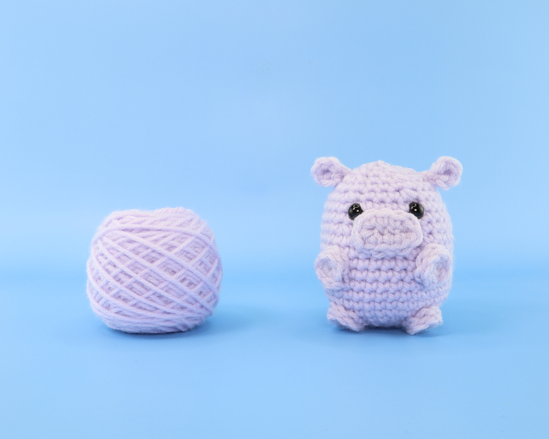 Hannah The Hippo Crochet Kit