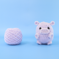 Hannah The Hippo Crochet Kit