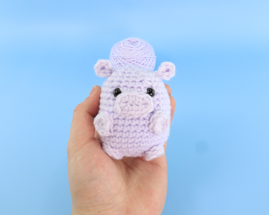 Hannah The Hippo Crochet Kit