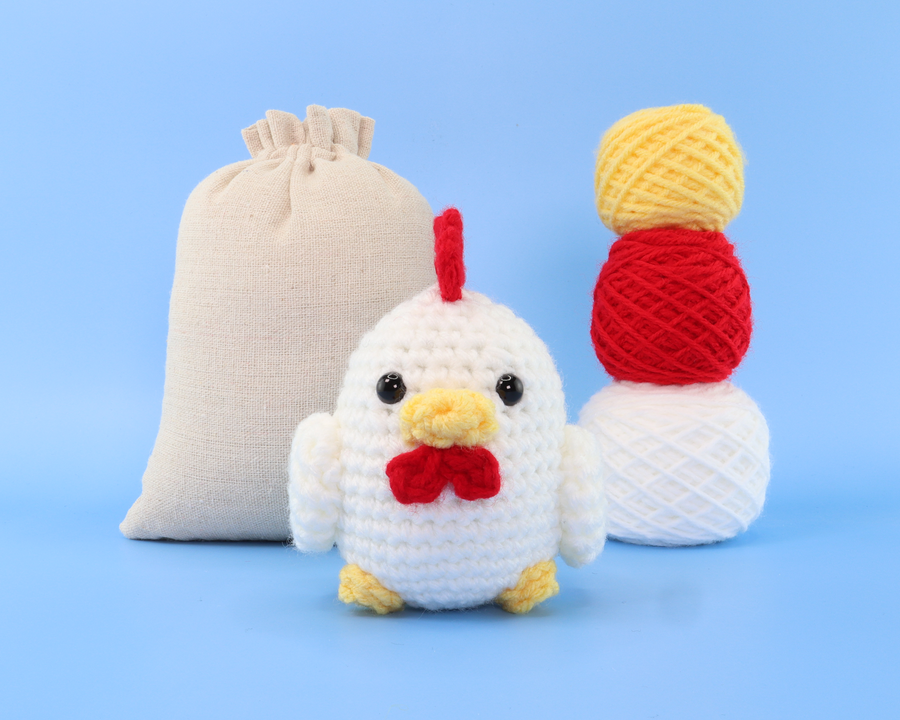 Kenny The Rooster Crochet Kit