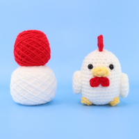 Kenny The Rooster Crochet Kit