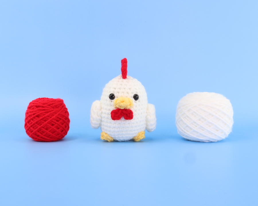 Kenny The Rooster Crochet Kit