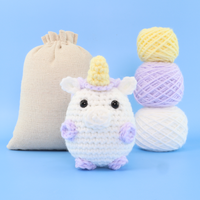 Lavender The Unicorn Crochet Kit