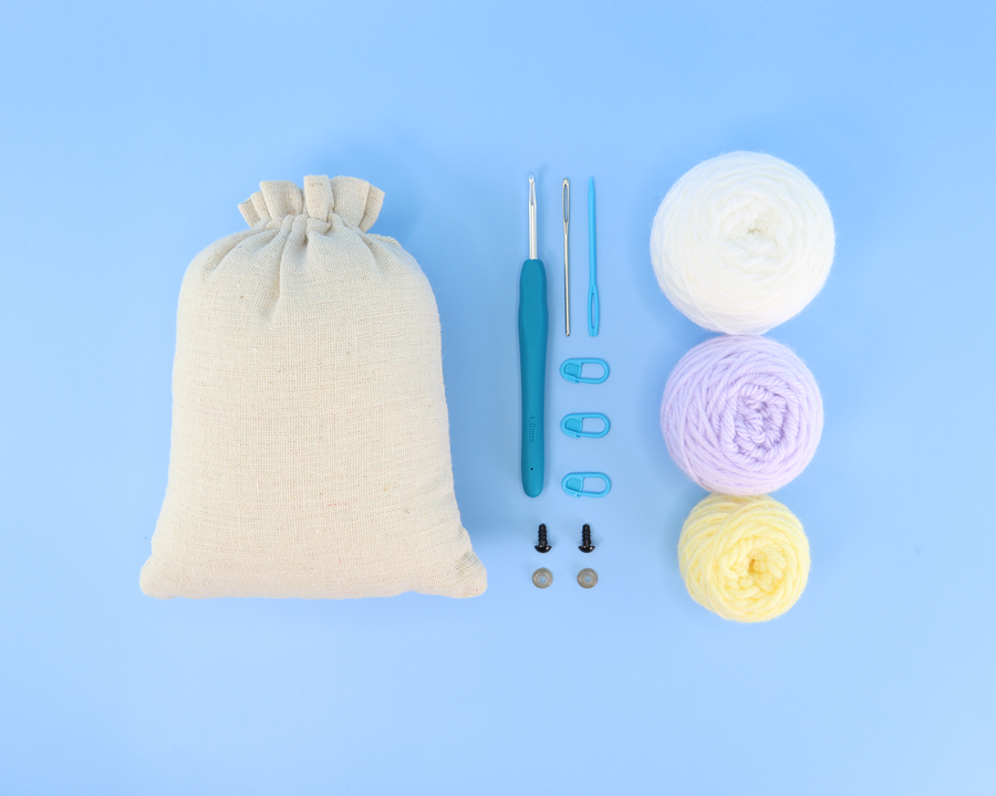 Lavender The Unicorn Crochet Kit