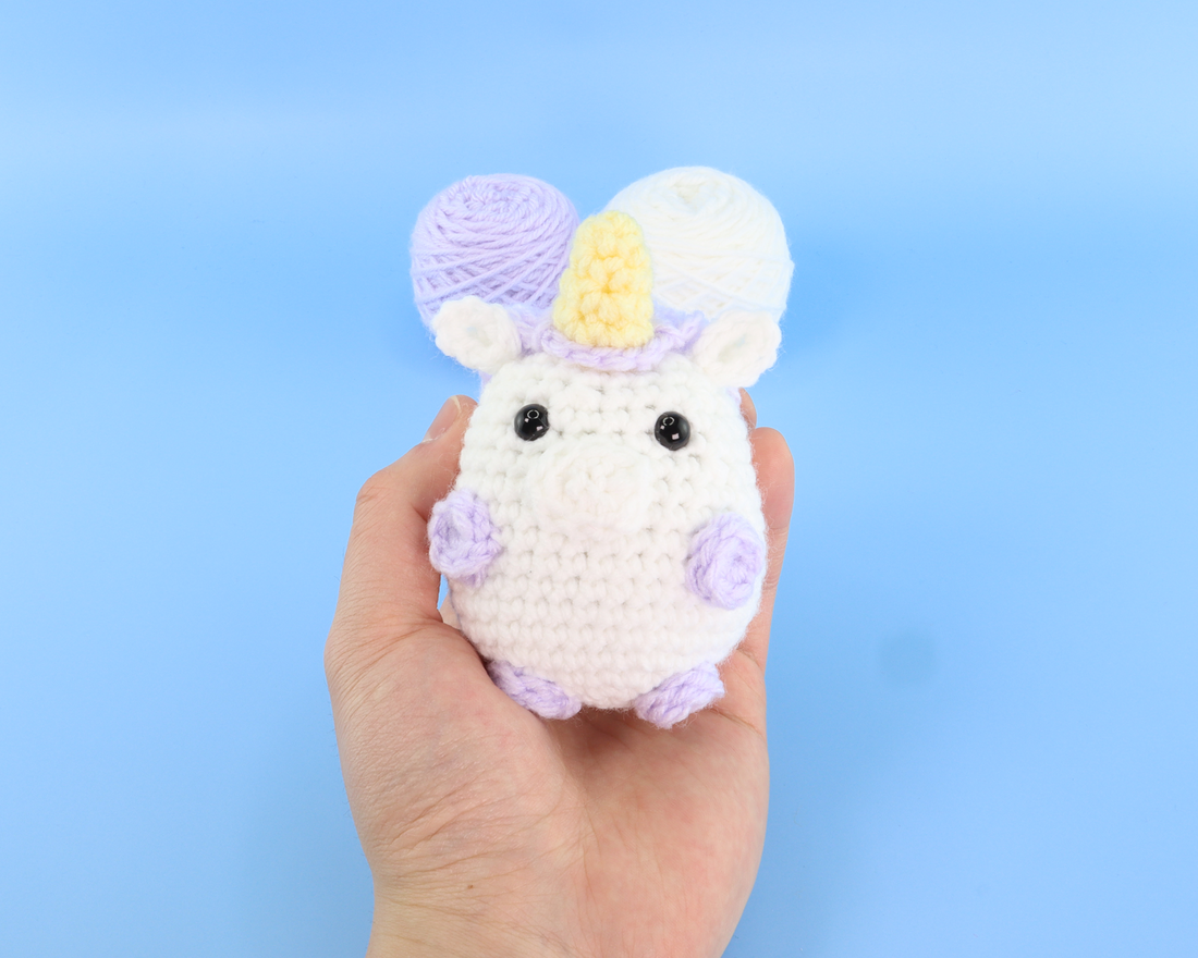 Lavender The Unicorn Crochet Kit