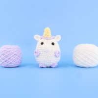 Lavender The Unicorn Crochet Kit