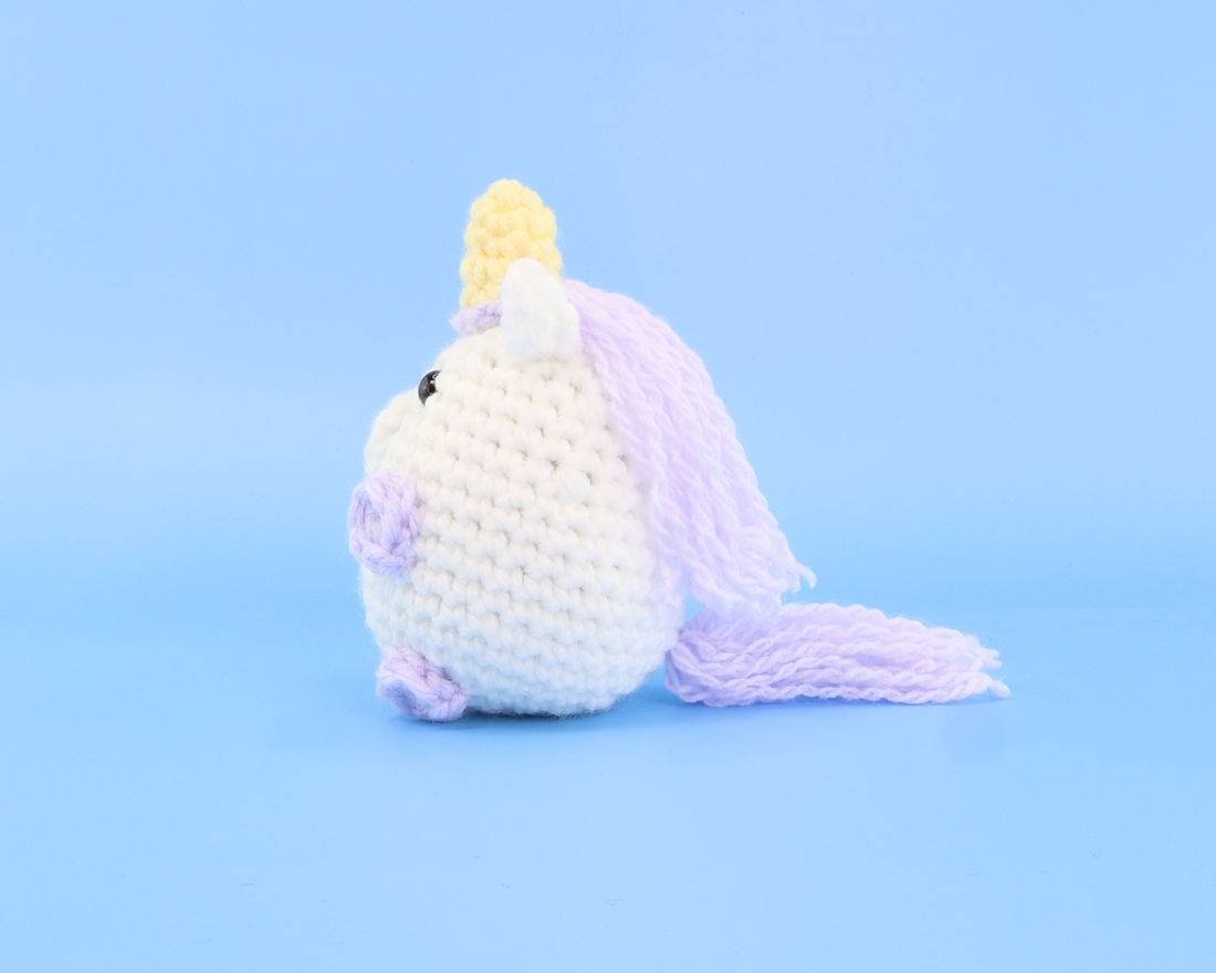 Lavender The Unicorn Crochet Kit