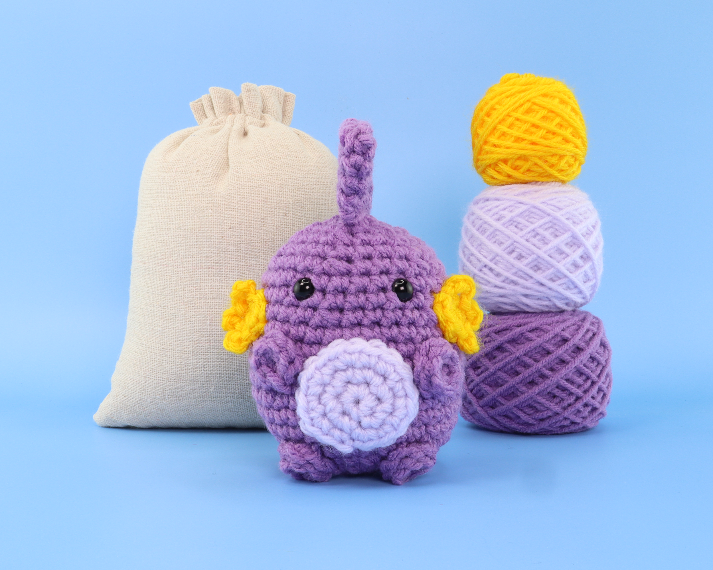 Lottie The Axolotl Crochet Kit