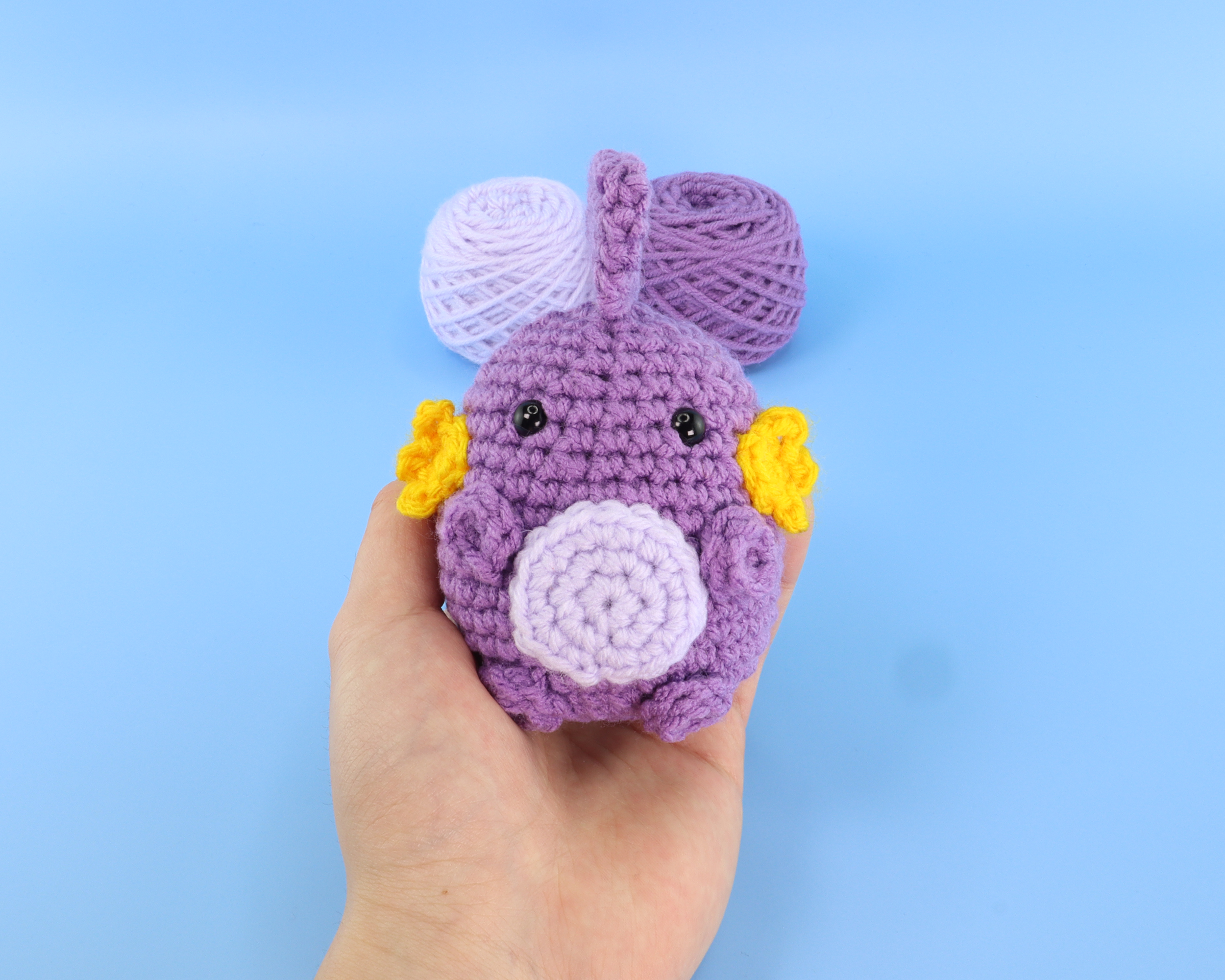 Lottie The Axolotl Crochet Kit – Animal Crochet Store
