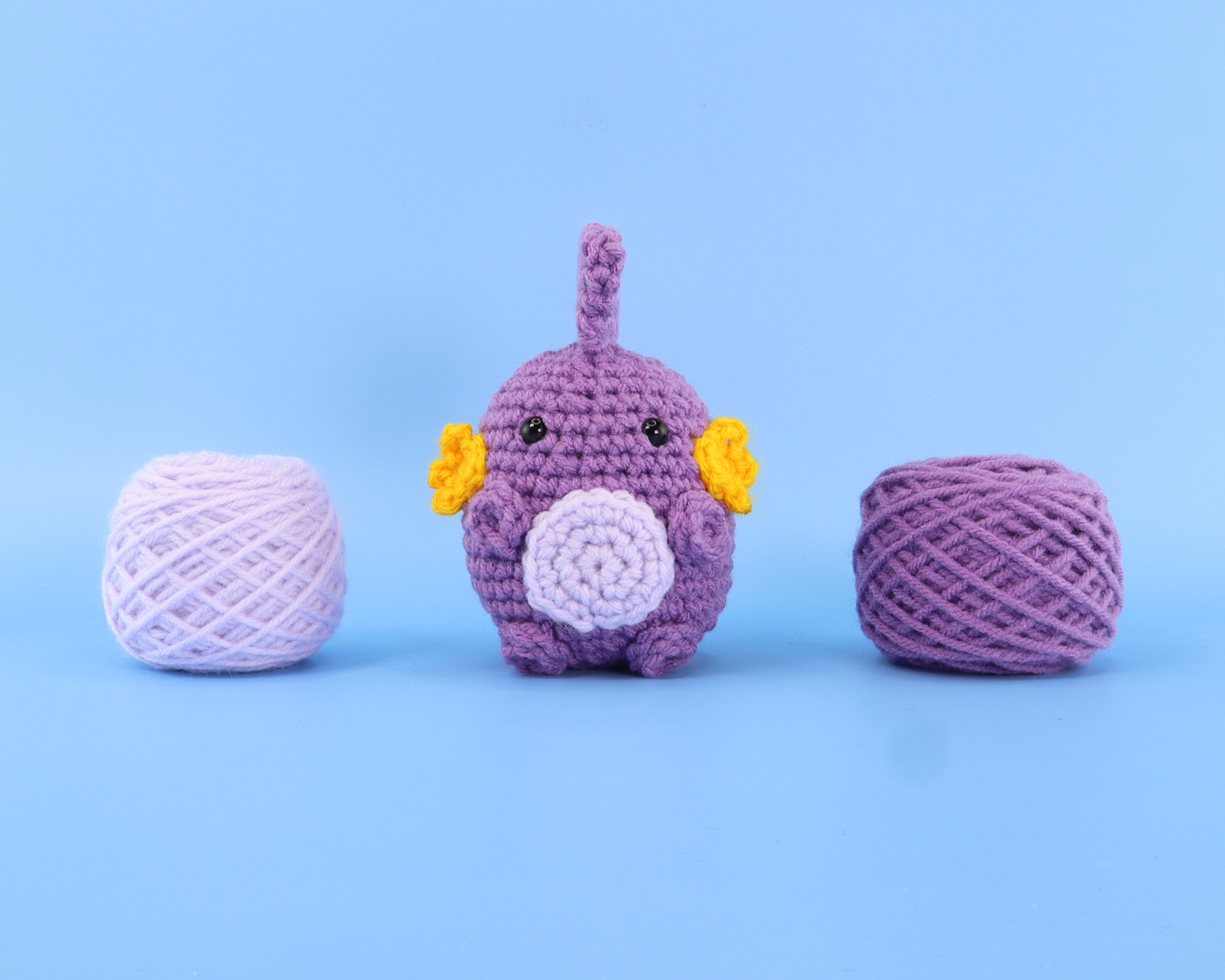 Lottie The Axolotl Crochet Kit – Animal Crochet Store