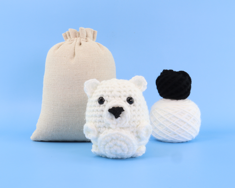 Misha The Polar Bear Crochet Kit
