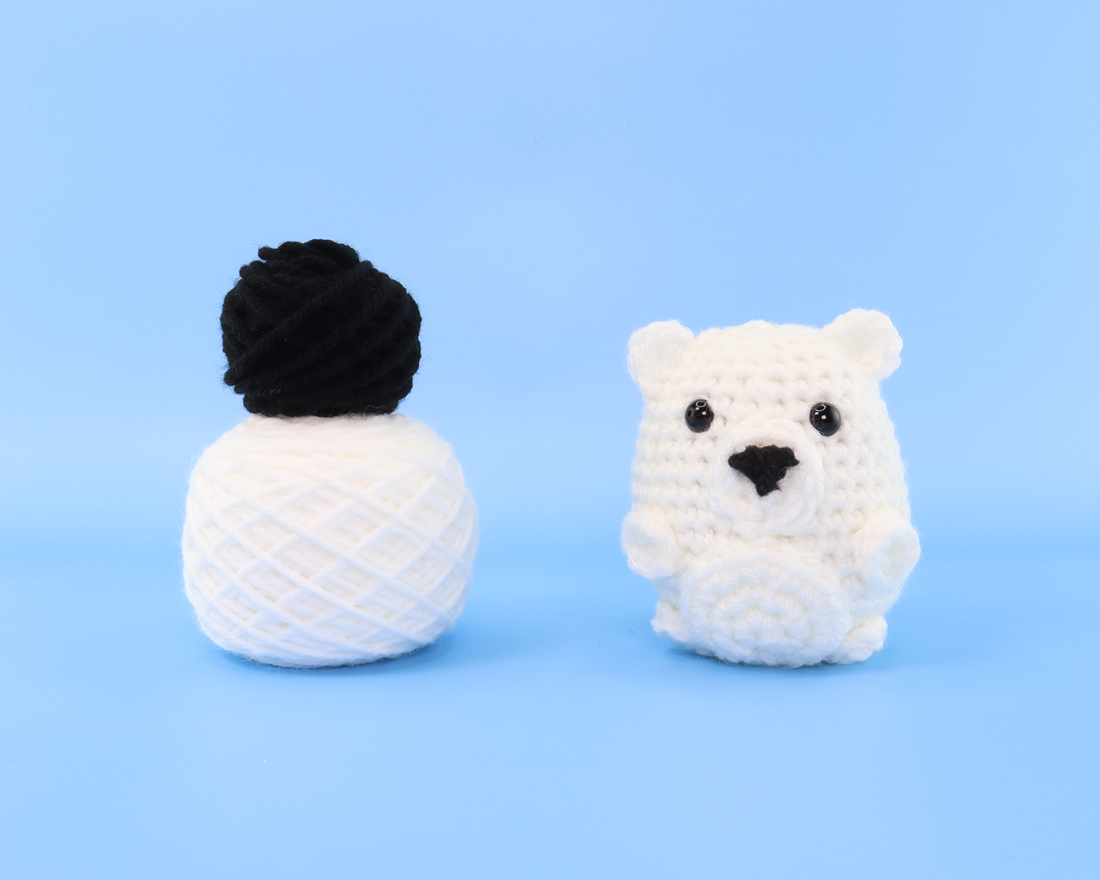 Misha The Polar Bear Crochet Kit