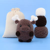 Mocha The Moose Crochet Kit