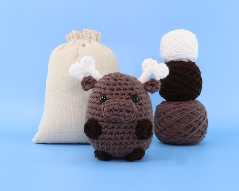 Mocha The Moose Crochet Kit