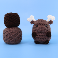 Mocha The Moose Crochet Kit