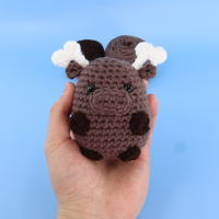 Mocha The Moose Crochet Kit