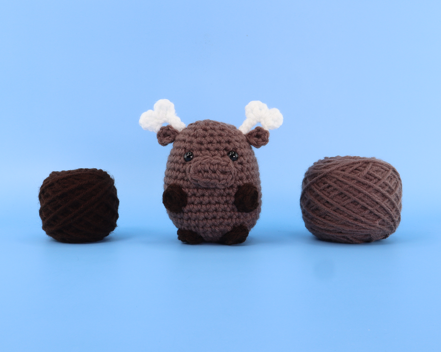 Mocha The Moose Crochet Kit