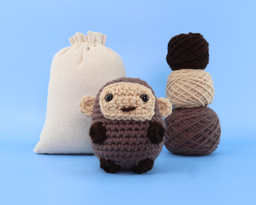 Mochi The Monkey Crochet Kit