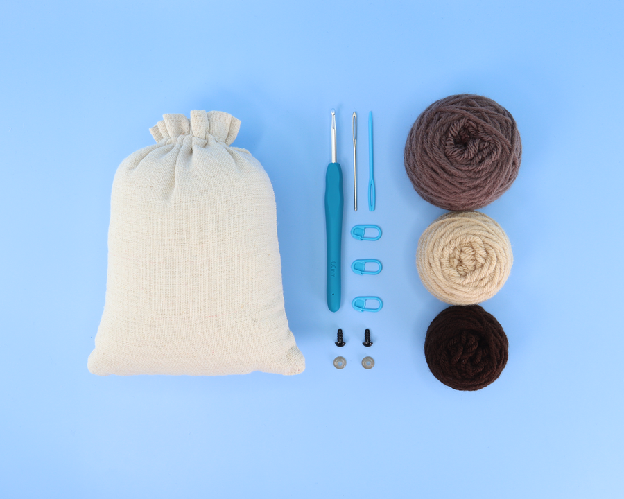 Mochi The Monkey Crochet Kit