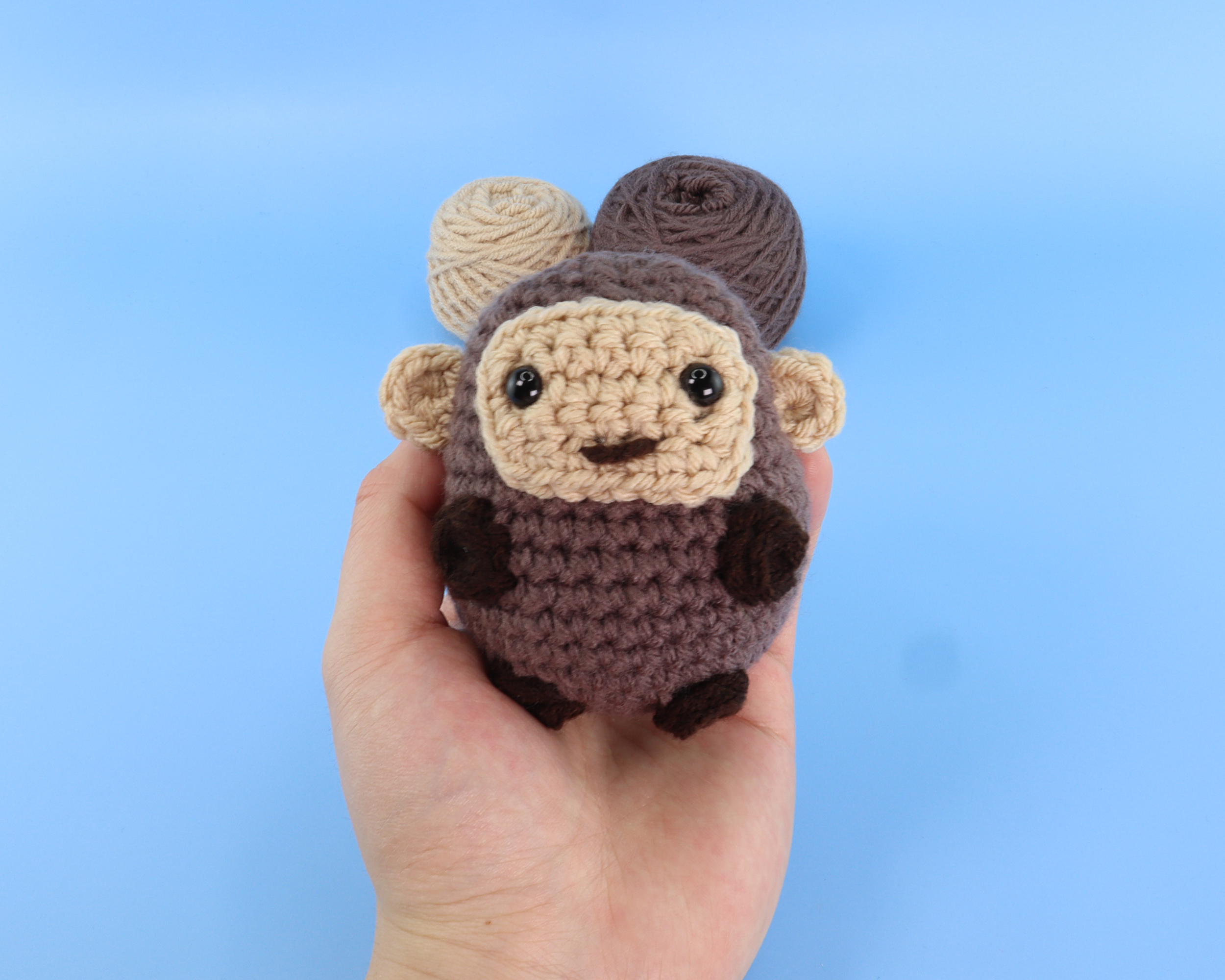 Mochi The Monkey Crochet Kit